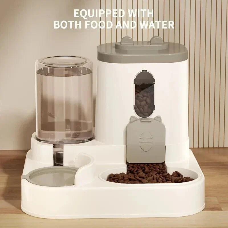 Distributeur automatique eau et croquettes - vue 3