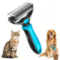 Peigne de toilettage double face 2-en-1