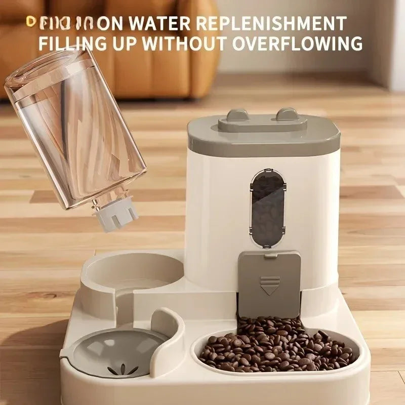 Distributeur automatique eau et croquettes - vue 1